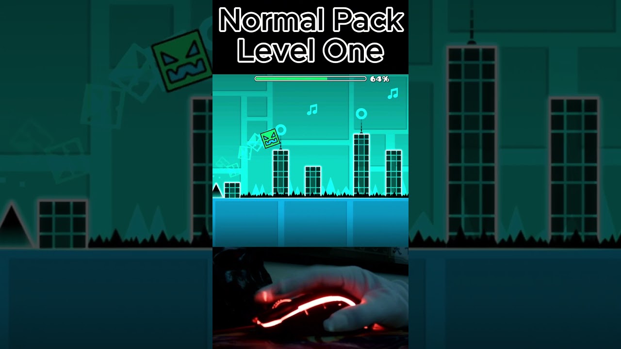 Normal Pack pt 1  #geometrydash  #gd #mappacks #easy#gaming  #spedup