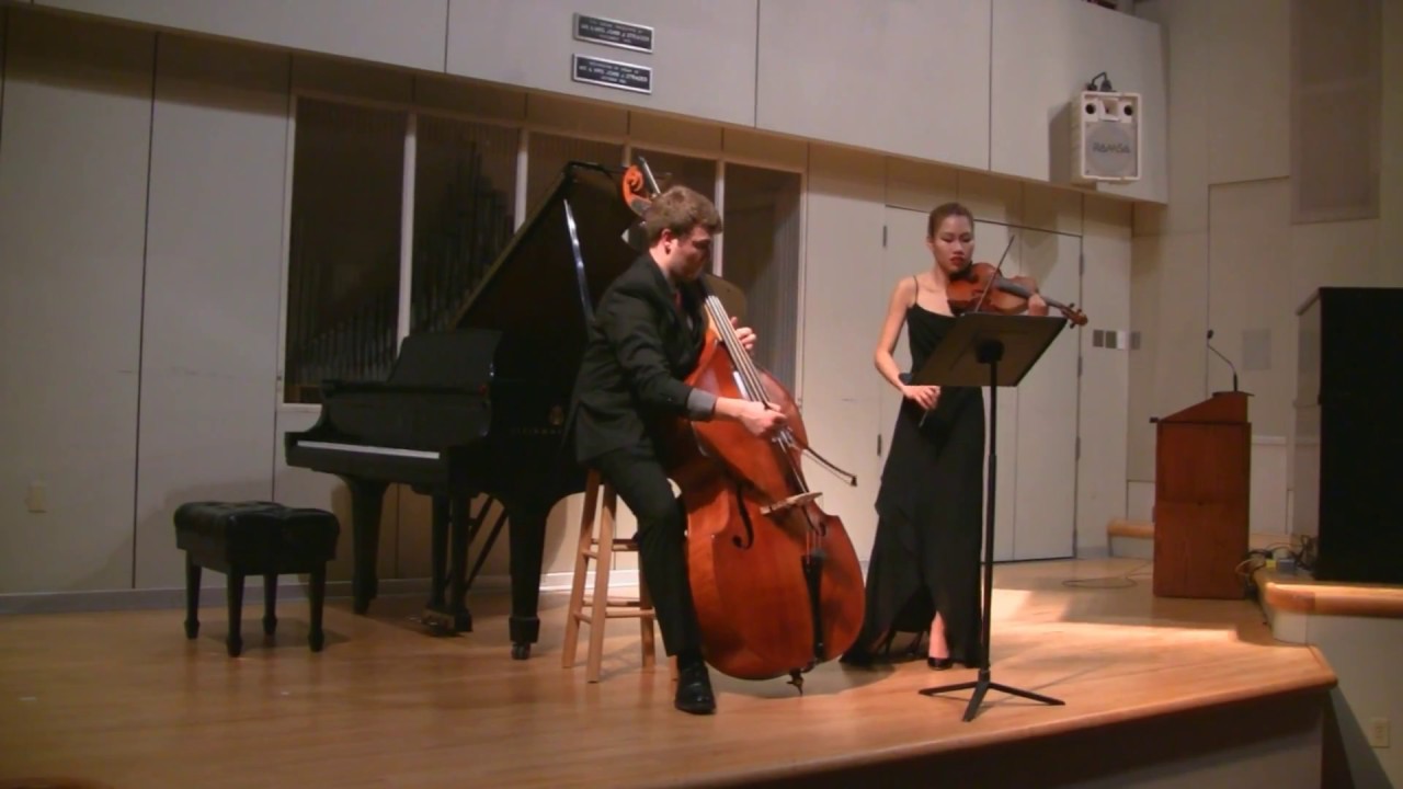 Five Tangos for Violin and Double Bass by Astor Piazzolla arr. Wiebecke Gottstein