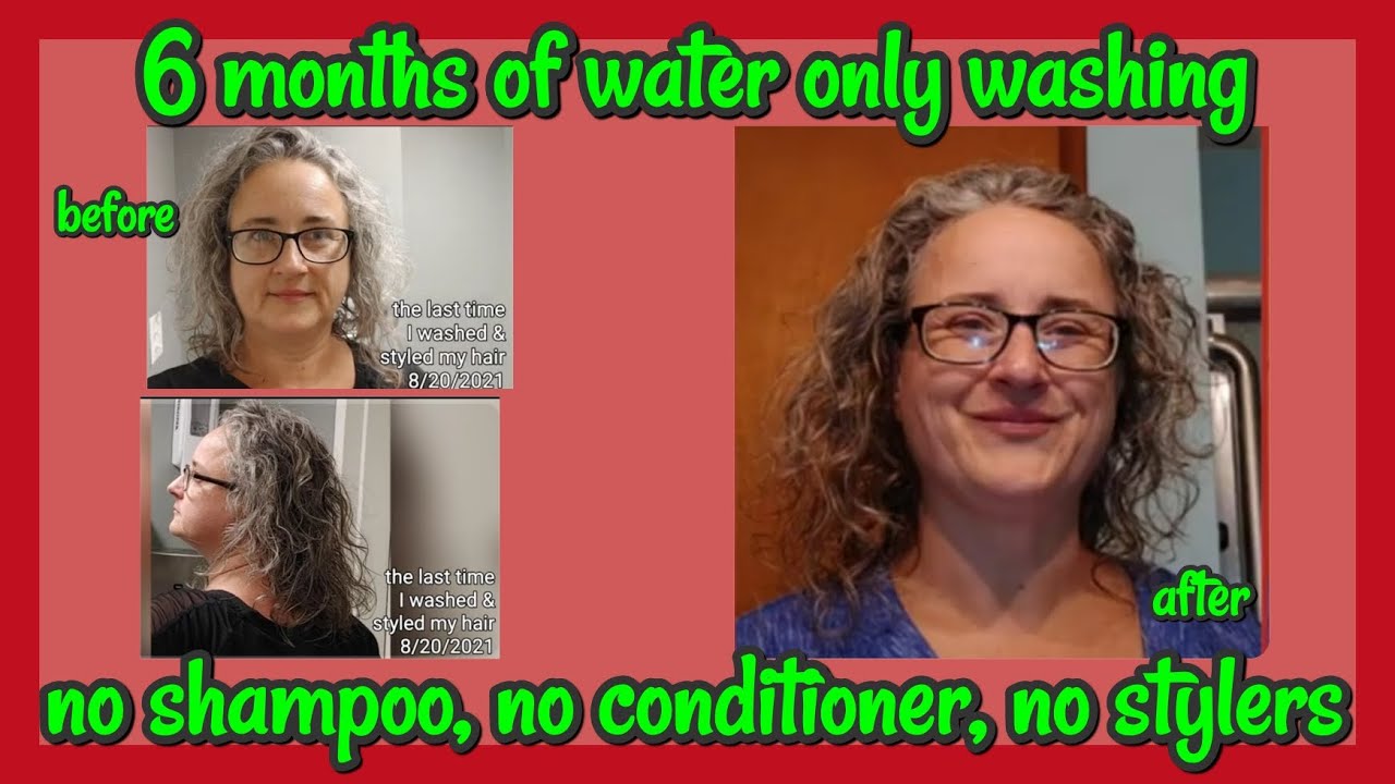 Water only washing, no shampoo, no conditioner, no styling products!