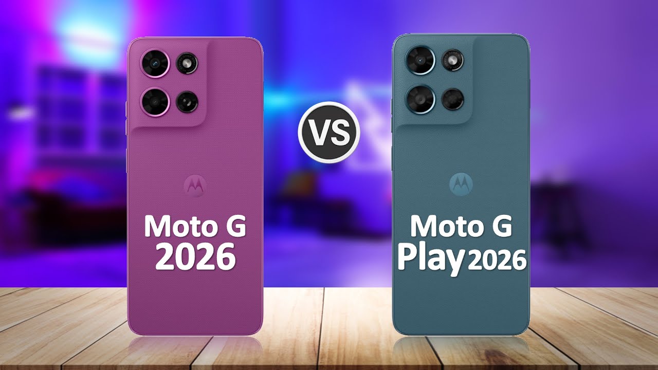Moto G 2026 VS Moto G Play 2026