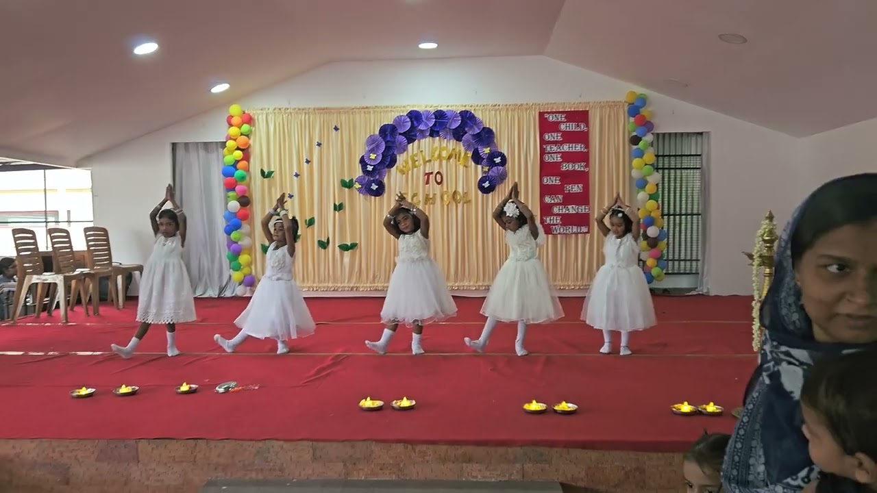 Welcome Dance -  LKG & PREKG School Open Day 2025 - '26