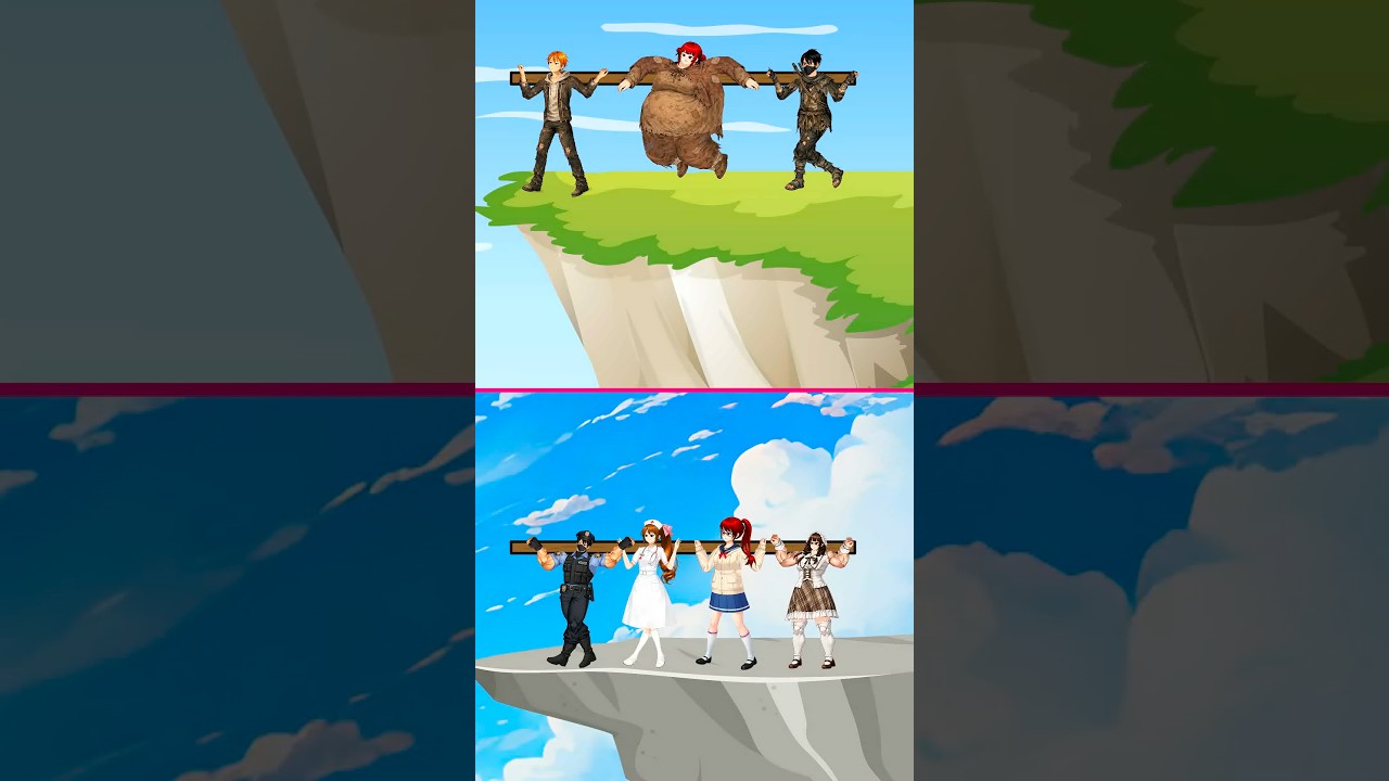Sakura School Simulator: Teamwork Challenge with Team Nurse vs Team Police #sakuraschoolsimulator