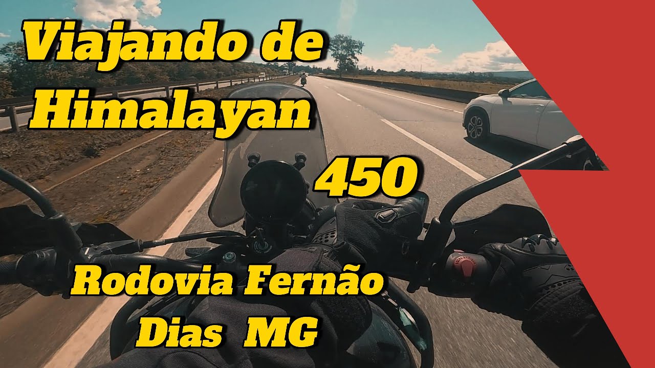 Viajando de Himalayan 450 Rod Fernão Dias