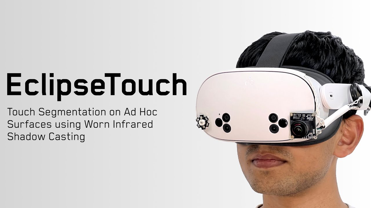 EclipseTouch: сенсорная сегментация на специальных поверхностях с использованием инфракрасного те...