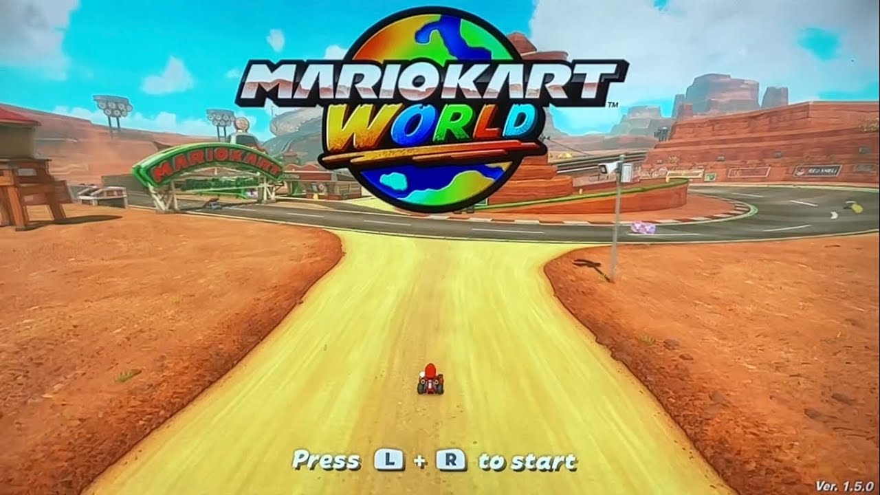 Mario Kart World: Mushroom Cup 50cc Gameplay 