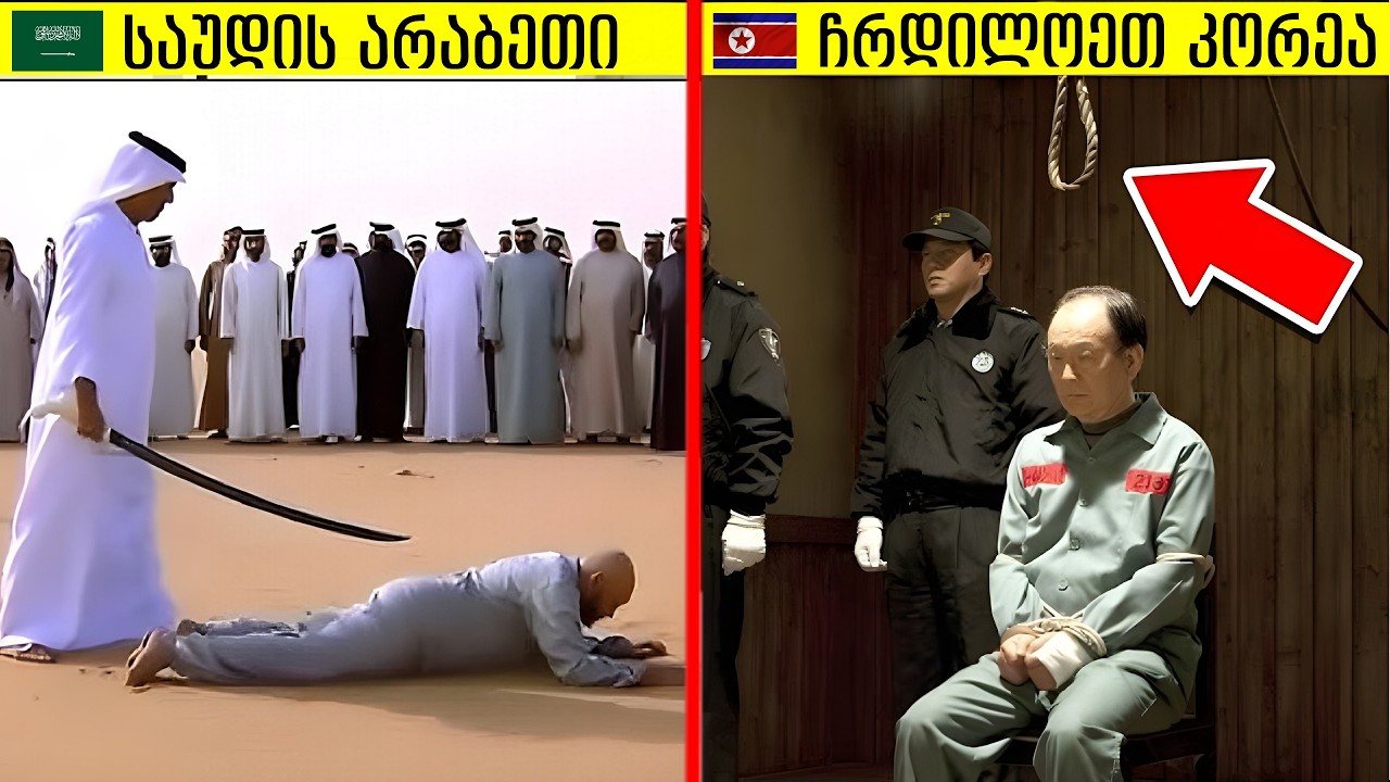 სიკვდილით დასჯა სხვადასხვა ქვეყნებში