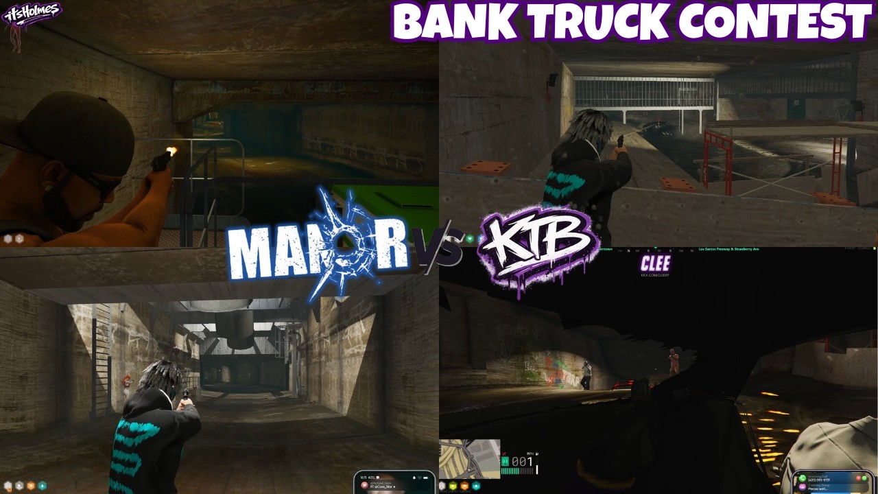 Manor Pull up to Kilo Tray Ballas (KTB) Bank Truck in The Canals | MULTIPOV | NOPIXEL 4.0 GTA RP