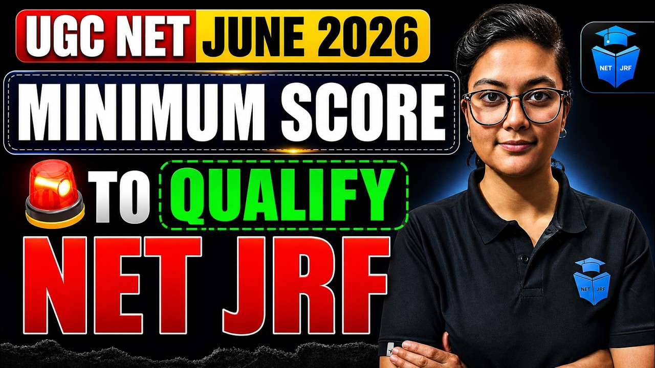 UGC NET JUNE 2026 MINIMUM SCORE TO QUALIFY NET JRF 😱 JRFAdda