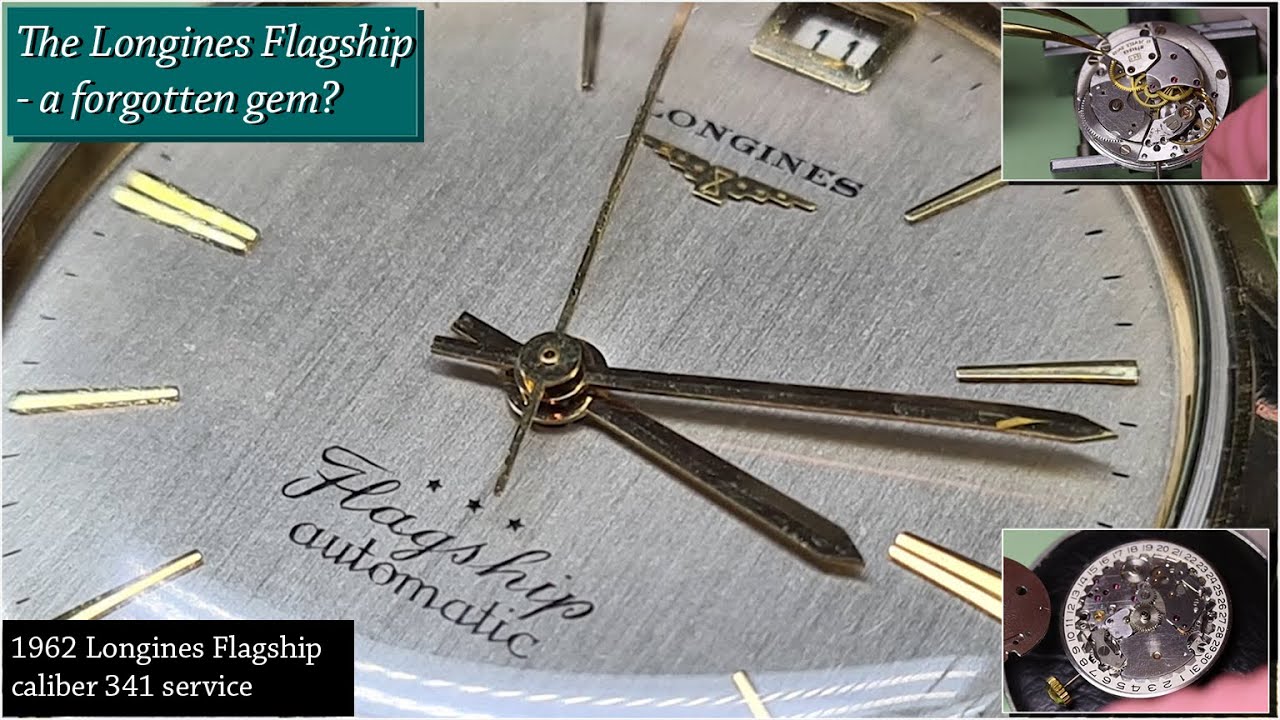 Флагманские часы Longines 1962 года с калибром 341 &mdash; какая жемчужина!
