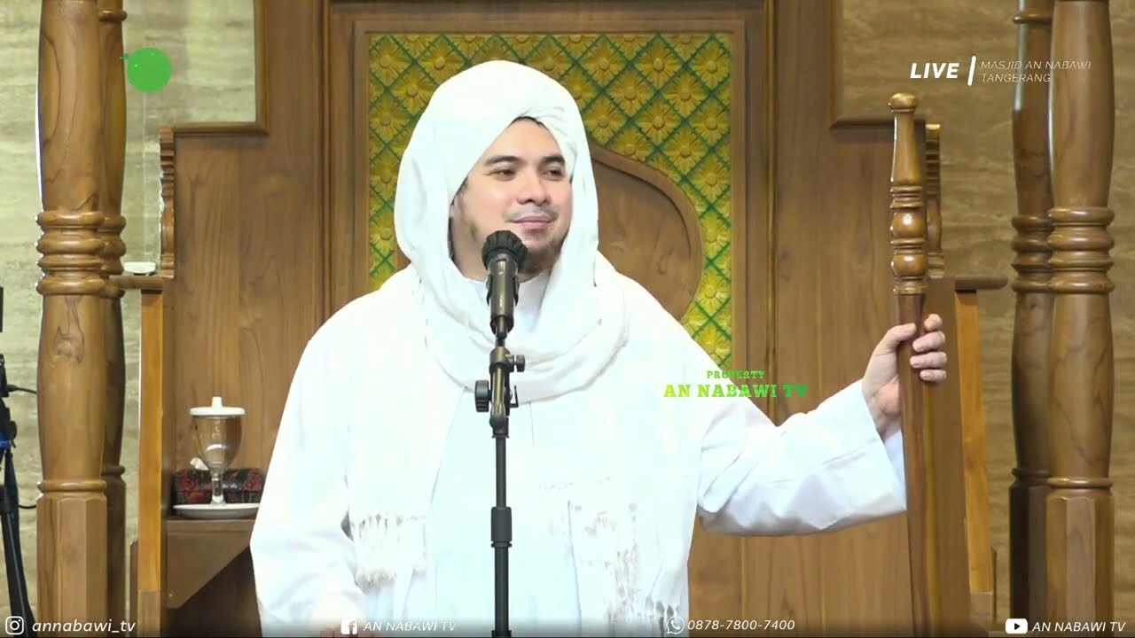 KHUTBAH JUM`AT HABIB JINDAN MASJID AN NABAWI BANJARWIJAYA