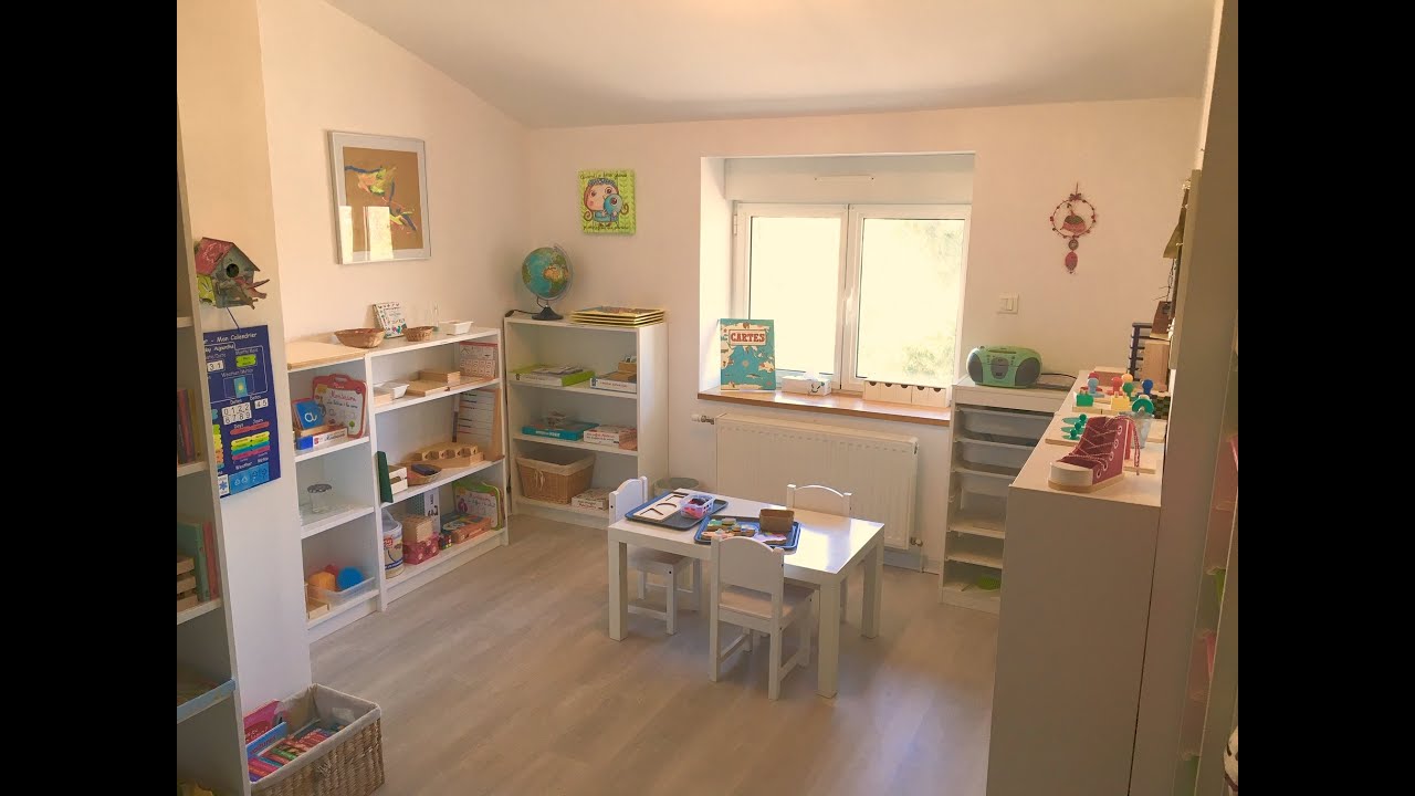 Notre salle de travail (IEF-École à la maison)