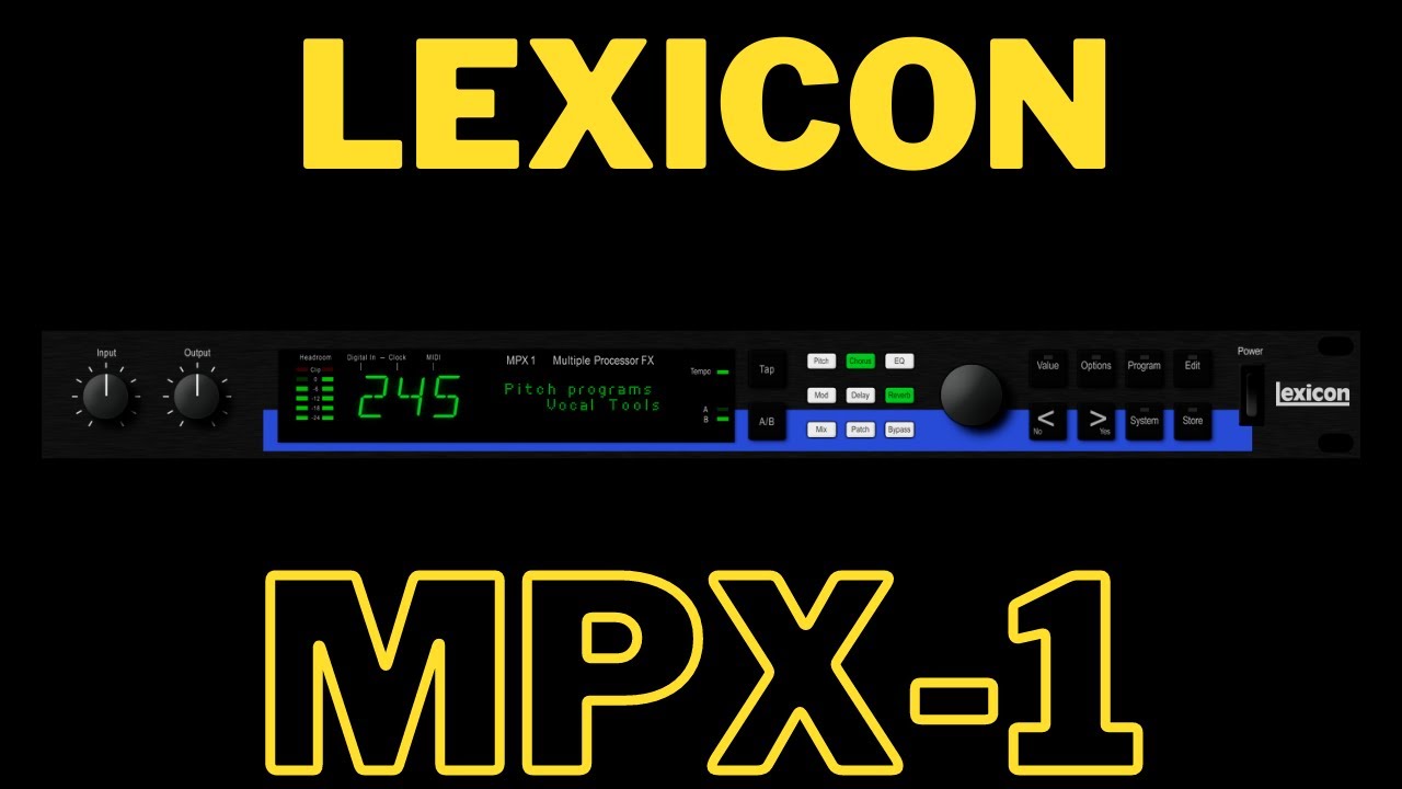 Lexicon MPX-1 — лучший в своем классе?