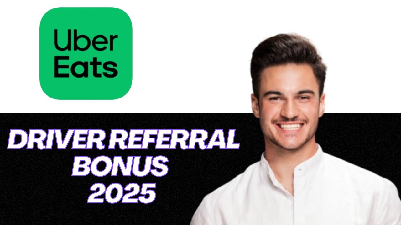 NEW | Uber Eats Driver Referral Bonus (2025)