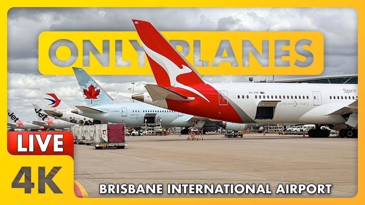 🔴 SINGLE RWY OPS LIVE @ Brisbane Airport w/ James & Matt + ATC ✈️