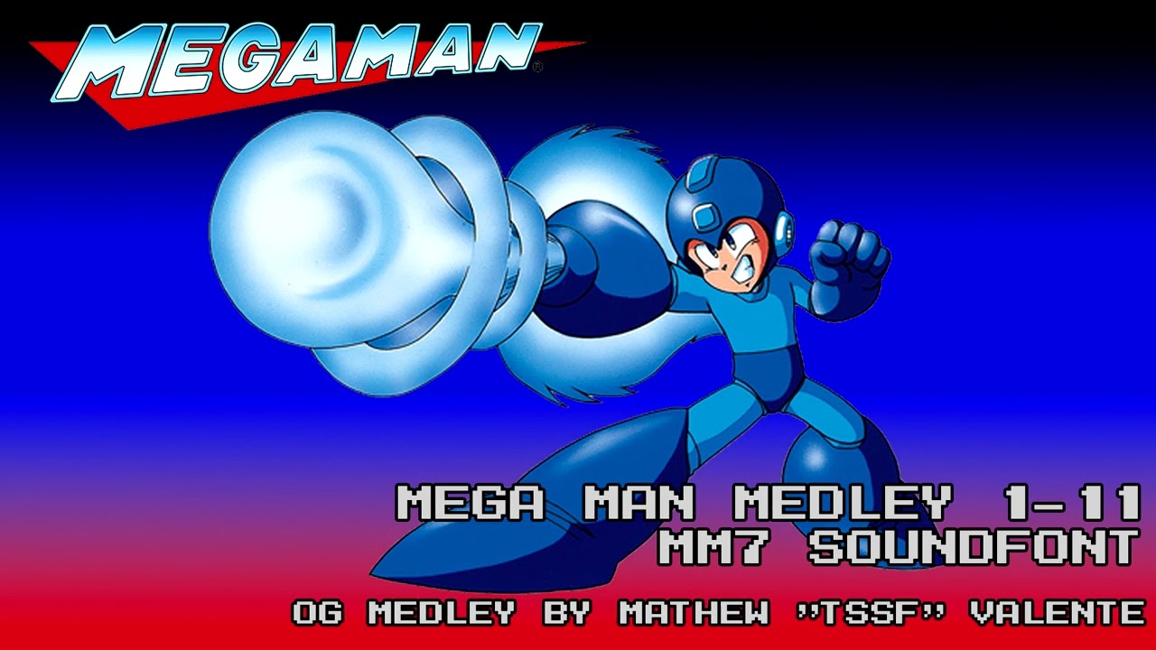 Mega Man Medley 1-11 (Mega Man 7 Soundfont) (TSSF)