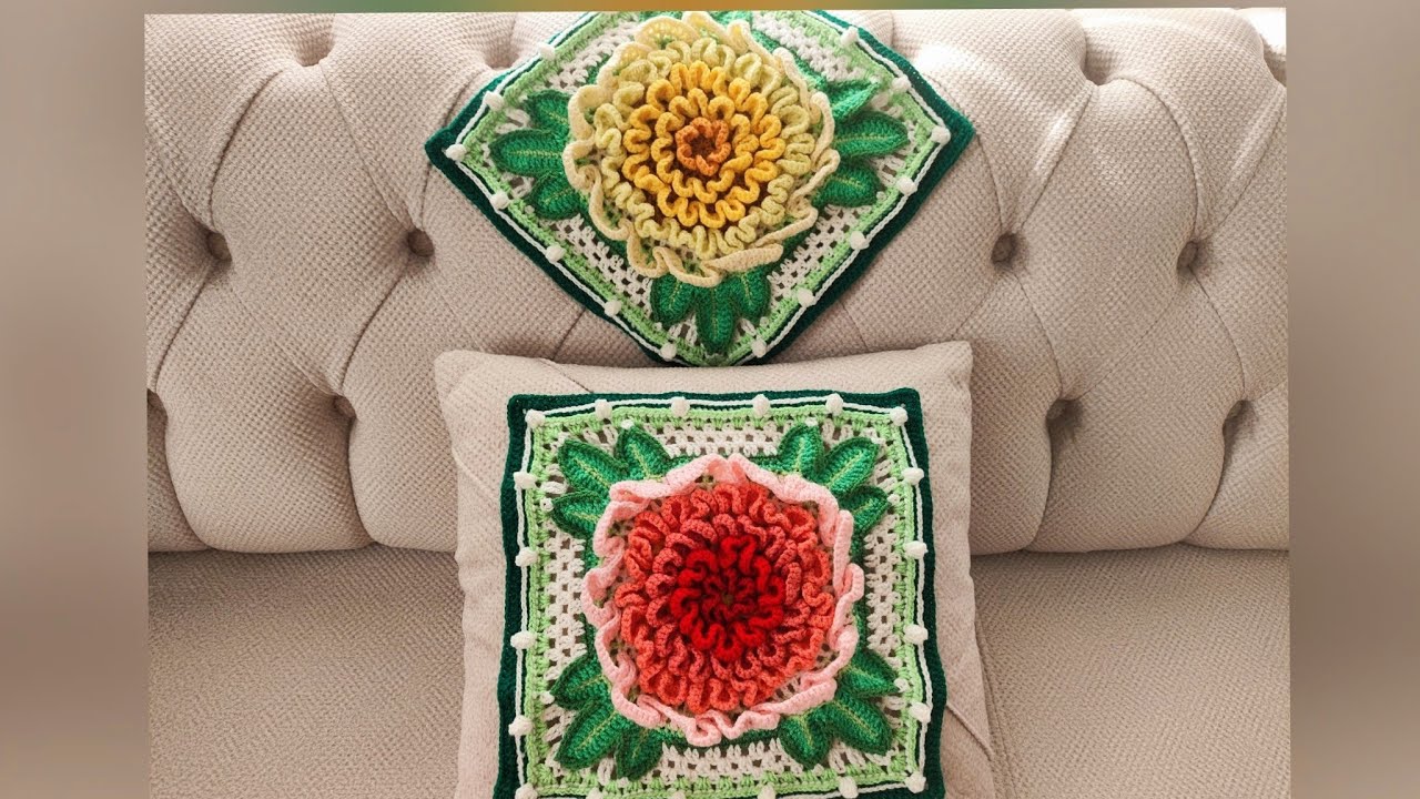 گل رز صد برگ ، پتو کوسن،1/2