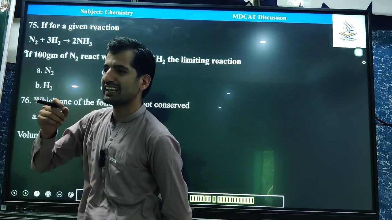 Chemistry Discussion || 07-07-2024 || By: Sir Kashifullah Khattak