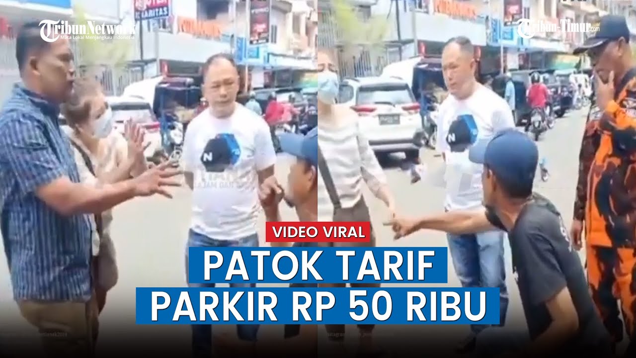 Viral Tukang Parkir Dilabrak Warga, Diduga Peras Pengunjung Tarif hingga Rp 50 ribu