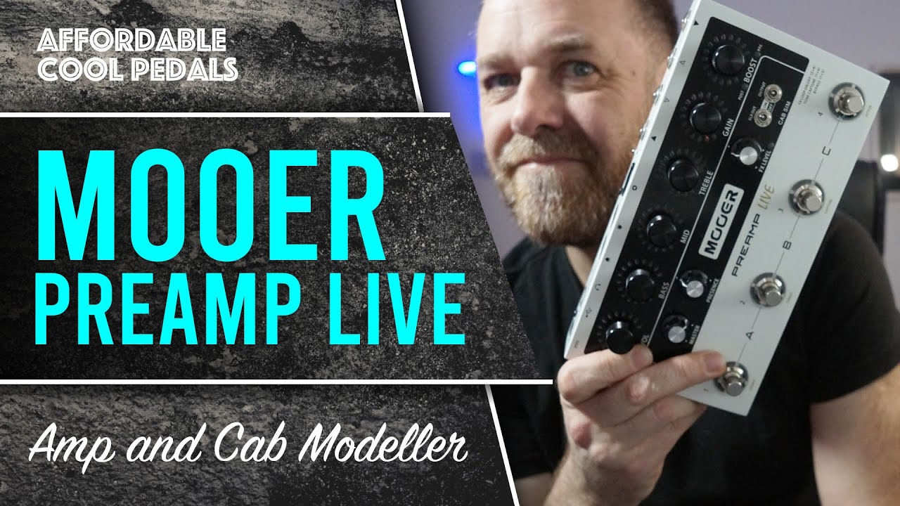 Mooer Preamp Live. An affordable great sounding amp and cab replacement.