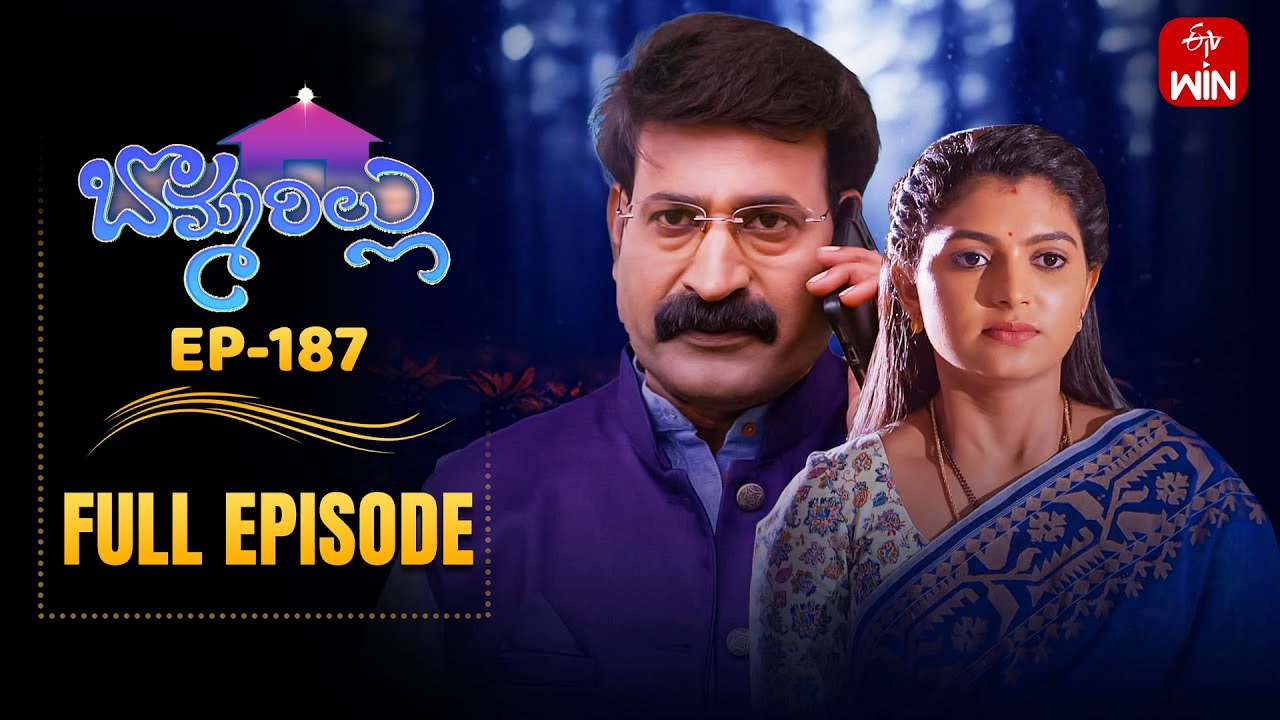 Bommarillu | 9th June 2025 | Full Episode No 187 | ETV Telugu