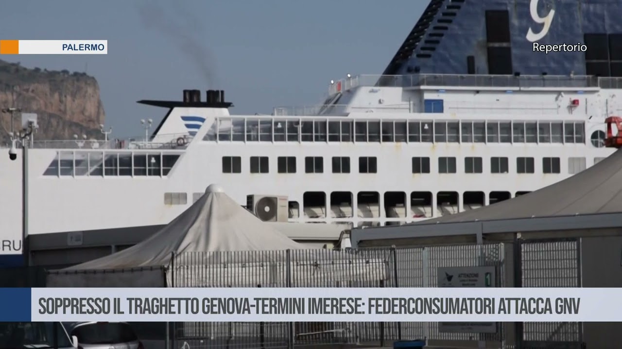 Soppresso il traghetto Genova- Termini Imerese: Federconsumatori attacca Gnv
