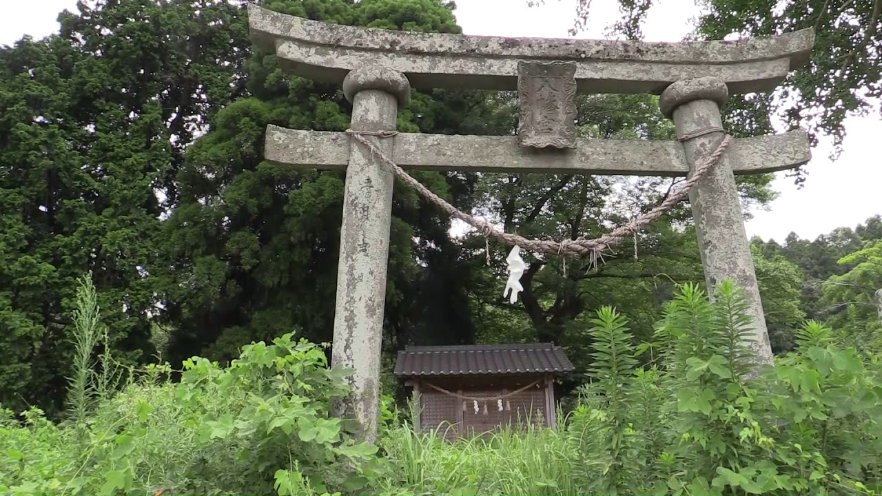 【豊後高田市】田染荘　一宮八幡社（元宮八幡社）周辺　空撮映像