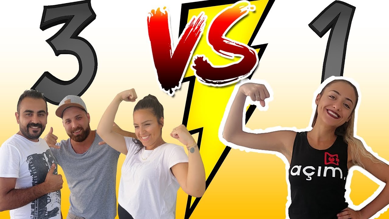 3 VS 1 TANTUNİ YEME KAPIŞMASI -Ceren'e yapılan hileler!(KİM YENDİ?)