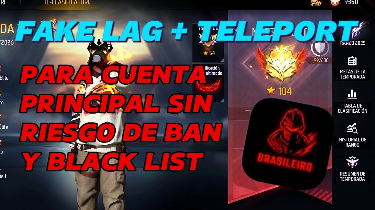🚀FAKE LAG + TELEPORT🔥 ACTUALIZADO SIN BAN 