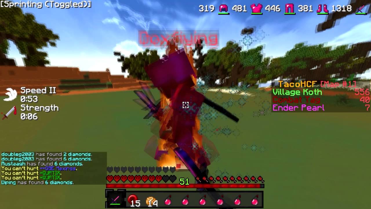 TacoHCF Funny Moments and pvp?