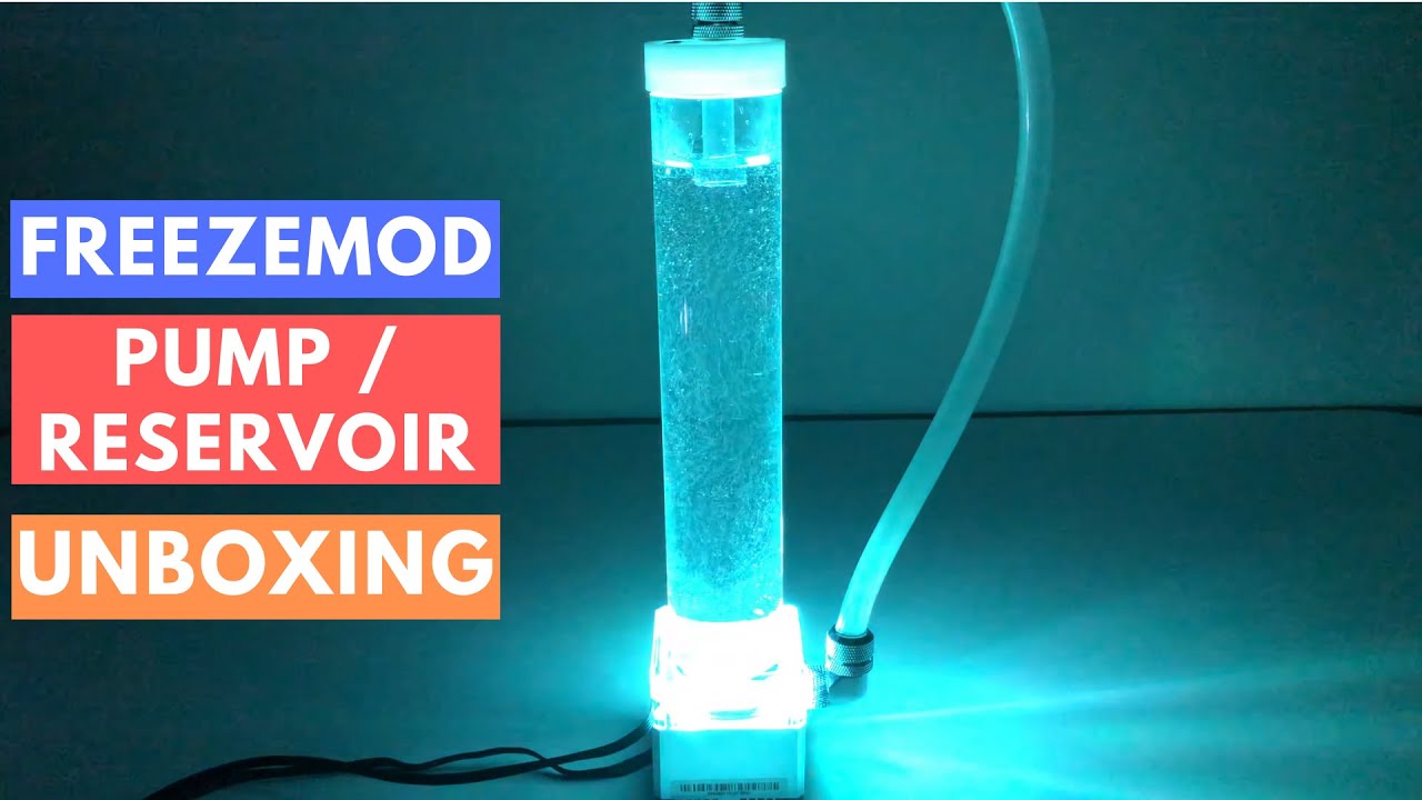 FREEZEMOD Water Cooling Pump Reservoir Combo Kit - Computer Water Cooling - UNBOXING