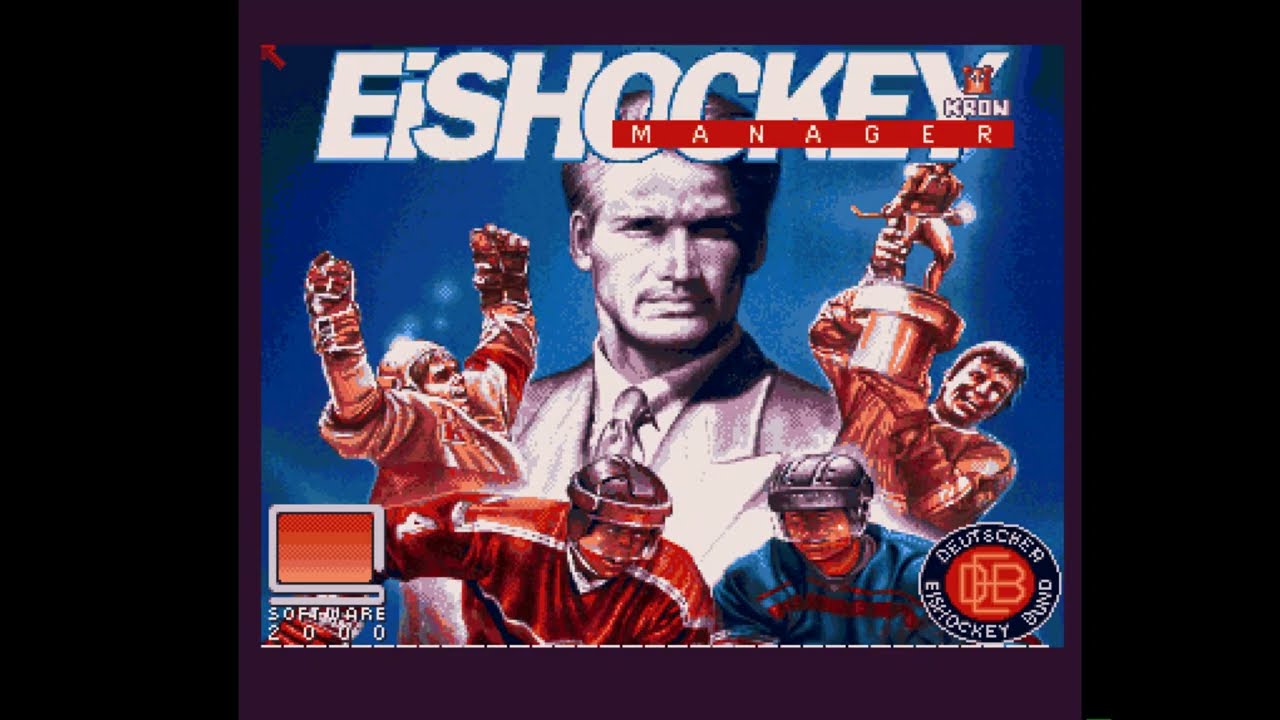 Amiga 1200 - Eishockey Manager Music Intro