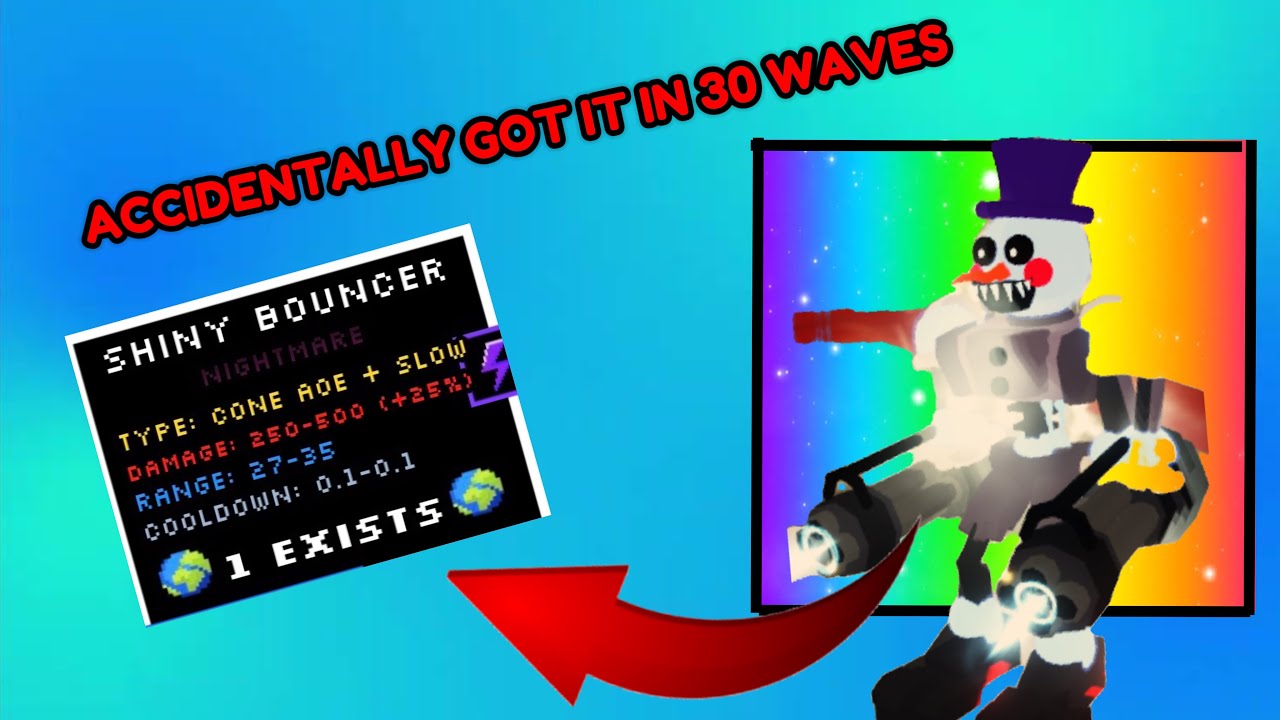 I ACCIDENTALLY GOT A SHINY SHADOW BOUNCER AND ITS WORTH ???(FNTD)