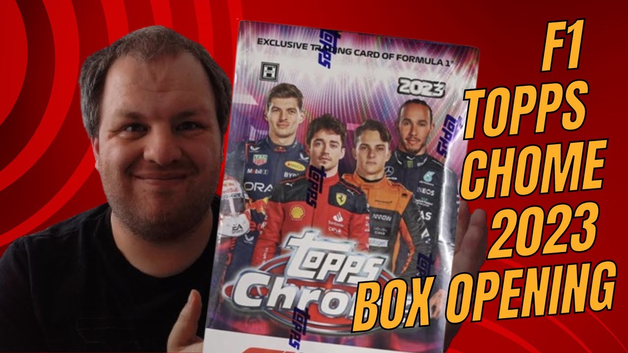 I GOT A 1 OF 1 CARD!! - TOPPS F1 CHROME 2023 HOBBY BOX OPENING