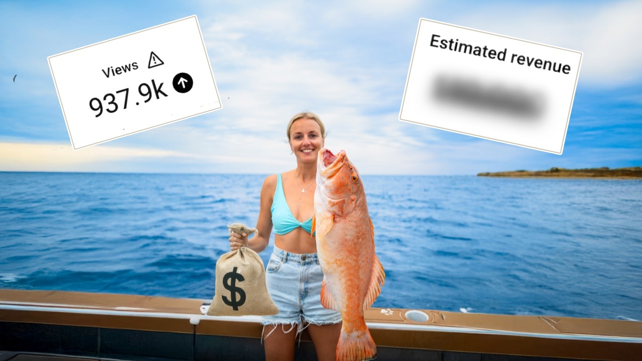 Exactly How Much MONEY We EARN From Youtube (As A NEW Fishing Channel)