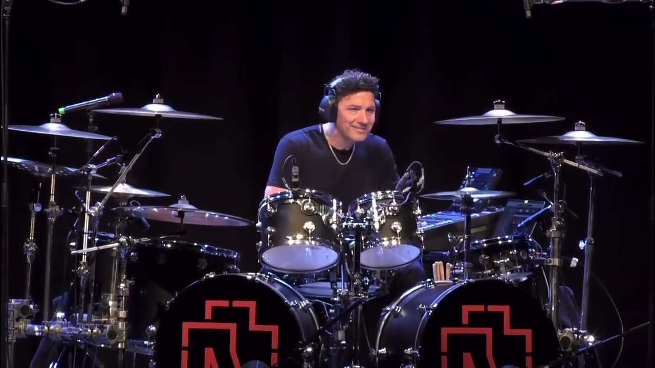 Rammstein - Tattoo LIVE 2025 Christoph Schneider drum playthrough Europe Drum Show exclusive proshot