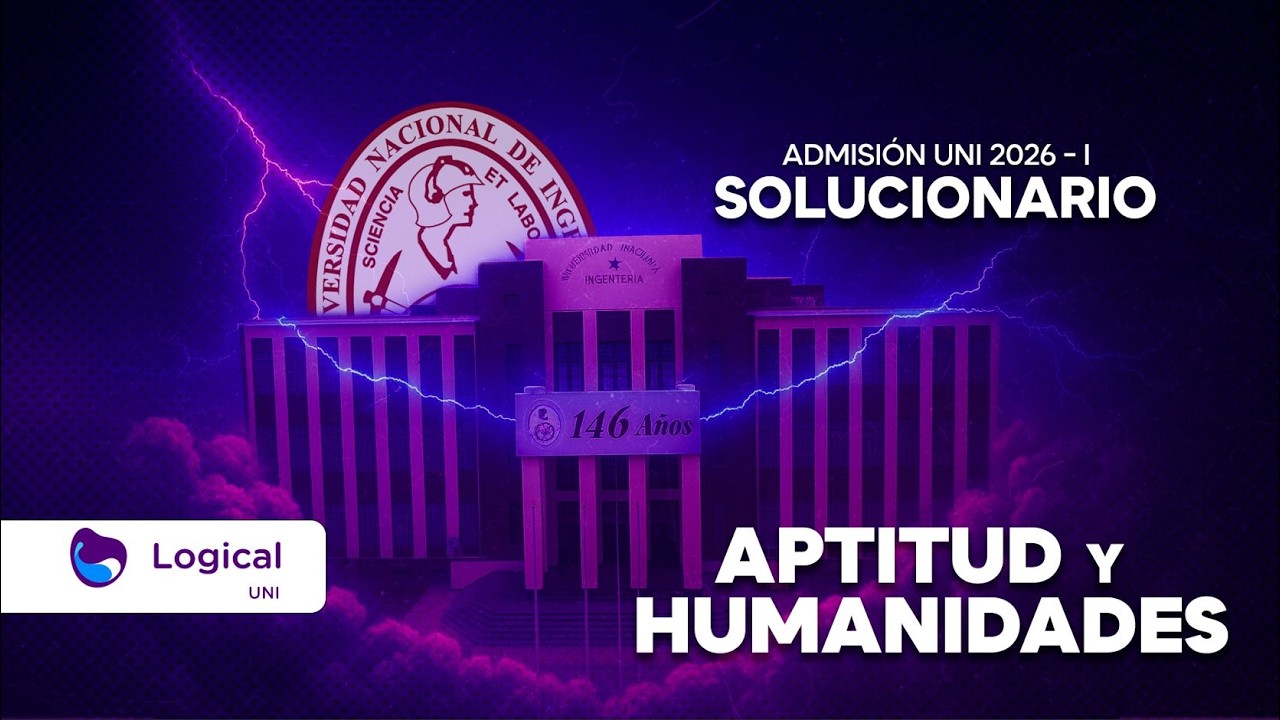 SOLUCIONARIO ADMISIÓN UNI 2026 - I |  MIRA ESTE VIDEO 🔥😨😎
