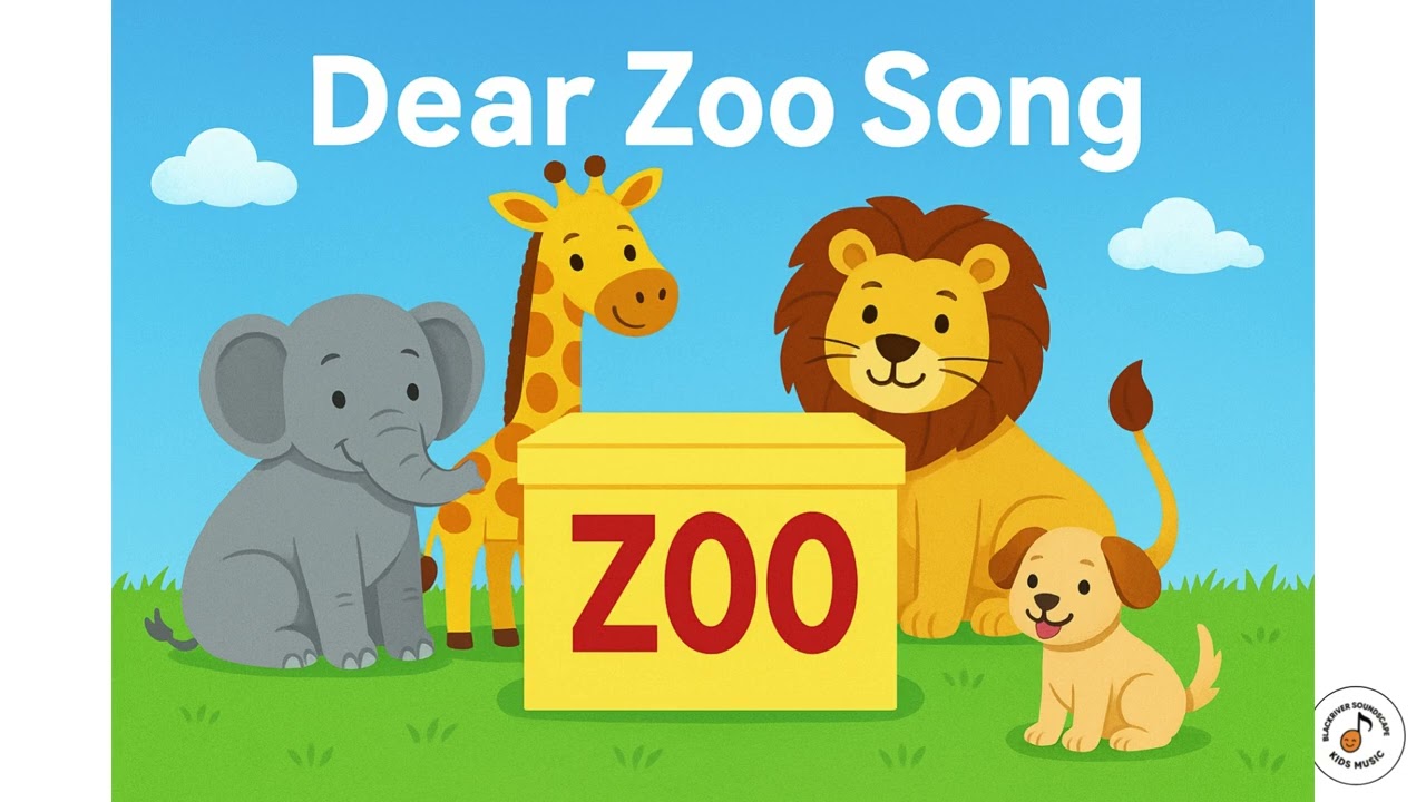 Dear Zoo Song for Kids 🐘🎵  Children’s Animal Song  Preschool Learning Music