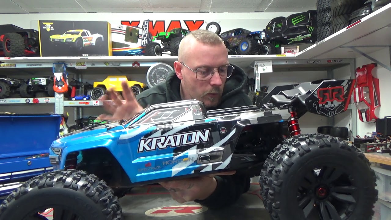 SORTIE DE LA BOITE LE ARRMA KRATON V5 avec RC RACE MODELSIME