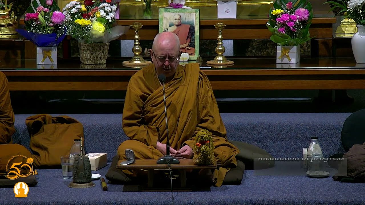 Friday Night Guided Meditation | Ajahn Brahm | 28 July 2023