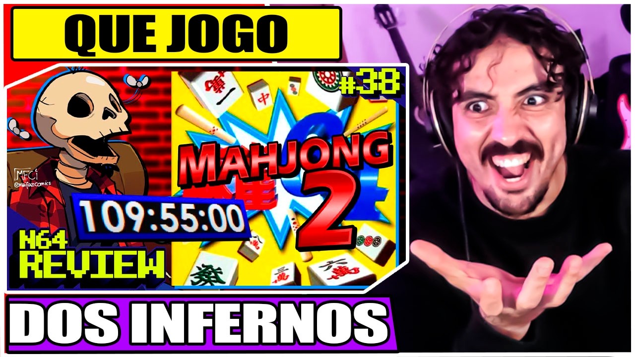 Zerando64 - Mahjong 64 (análise) | Leozin React