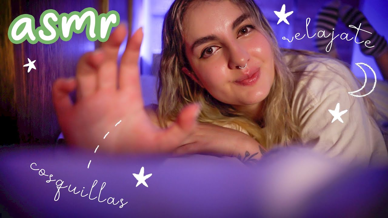 asmr Tienes SUEÑO? ven a dormir CONMIGO Ale ASMR en español