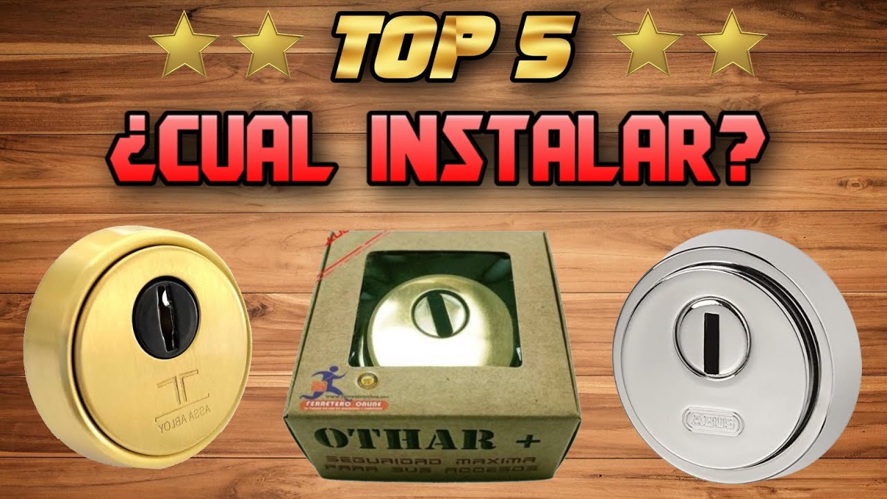 🌟 - TOP 5 - Mejores Escudos Antitaladro para tu Cerradura