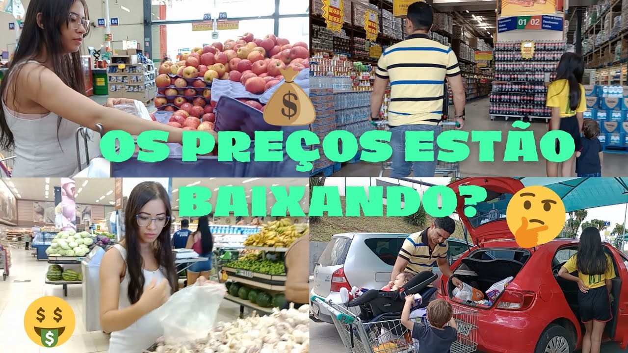 COMPRAS DO MÊS NO ATACADÃO E NO TÁTICO \ EM APARECIDA DE GOIÂNIA-GO 🇧🇷 \ Dia a dia com Érica Rocha 🤑