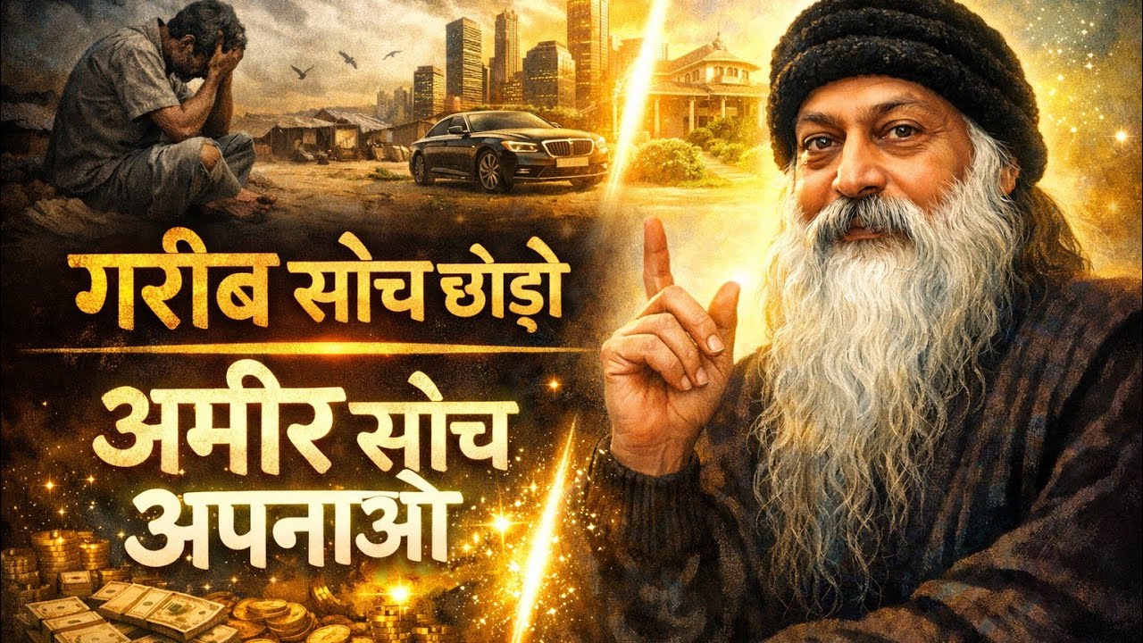 गरीब सोच छोड़ो, अमीर सोच अपनाओ | Osho Motivation