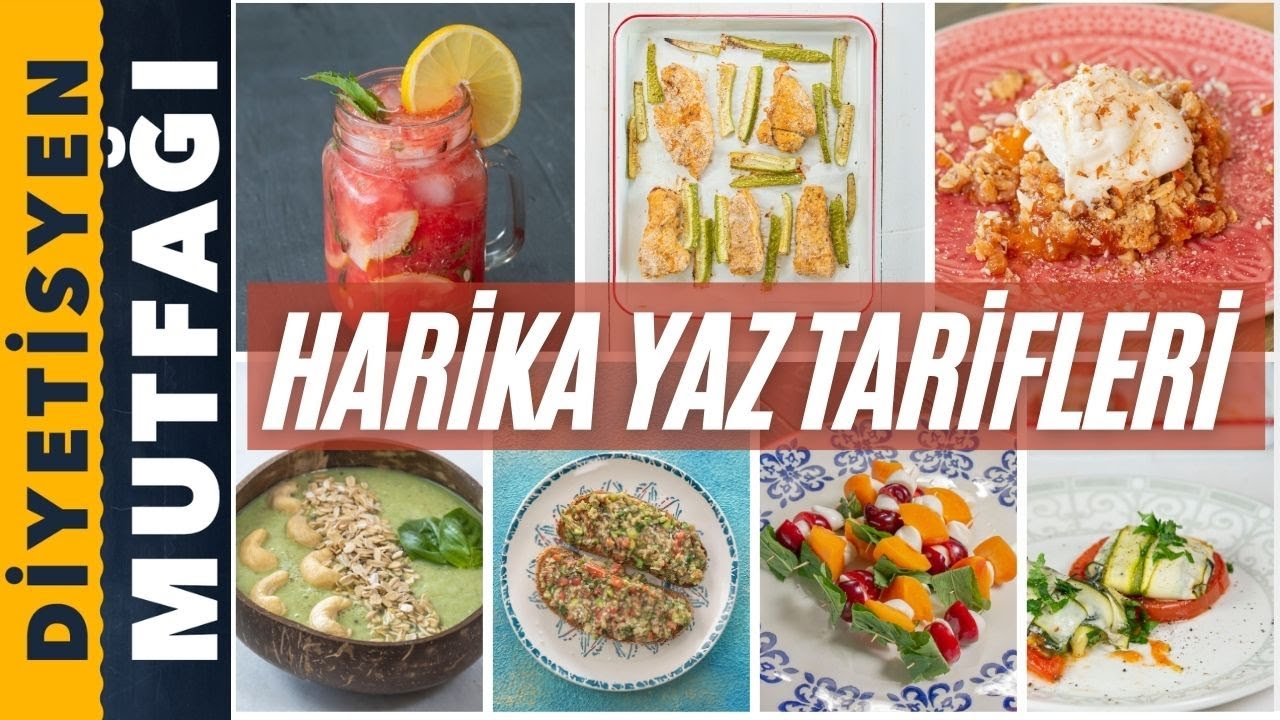 YAZ BİTMEDEN YAPMAN GEREKEN 21 HARİKA TARİF! #kiloverme #pratiktarifler #tarif #diyet