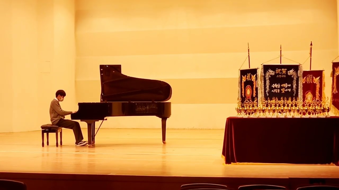 Ravina Etude Op.50 No.22 라비나 에튀드 #피아노콩쿨 #5학년콩쿨 #대상