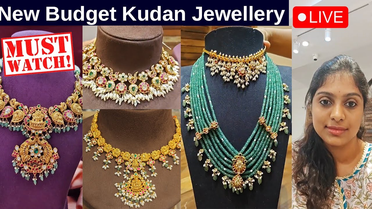 Light Weight Kundan Jewellery in Budget | New Gold Jewellery |  Essence Jewels@brideessentials