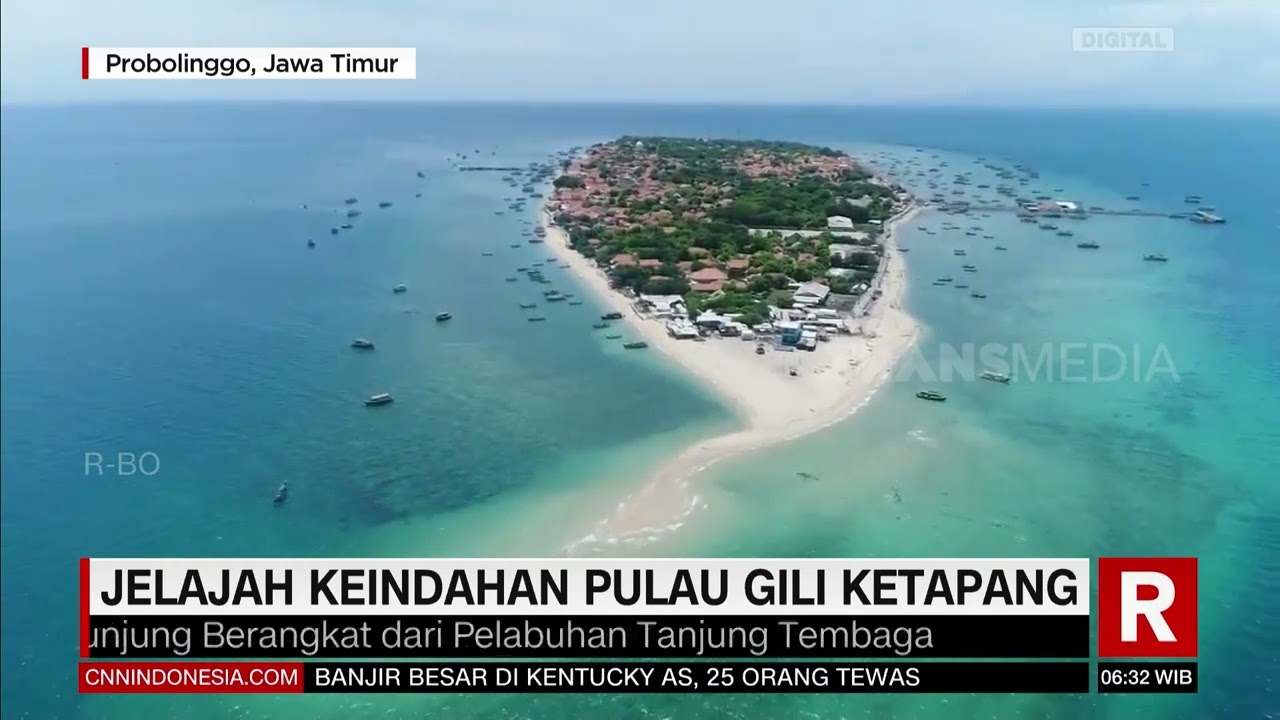 Jelajah Keindahan Pulau Gili Ketapang | REDAKSI PAGI (31/07/22)