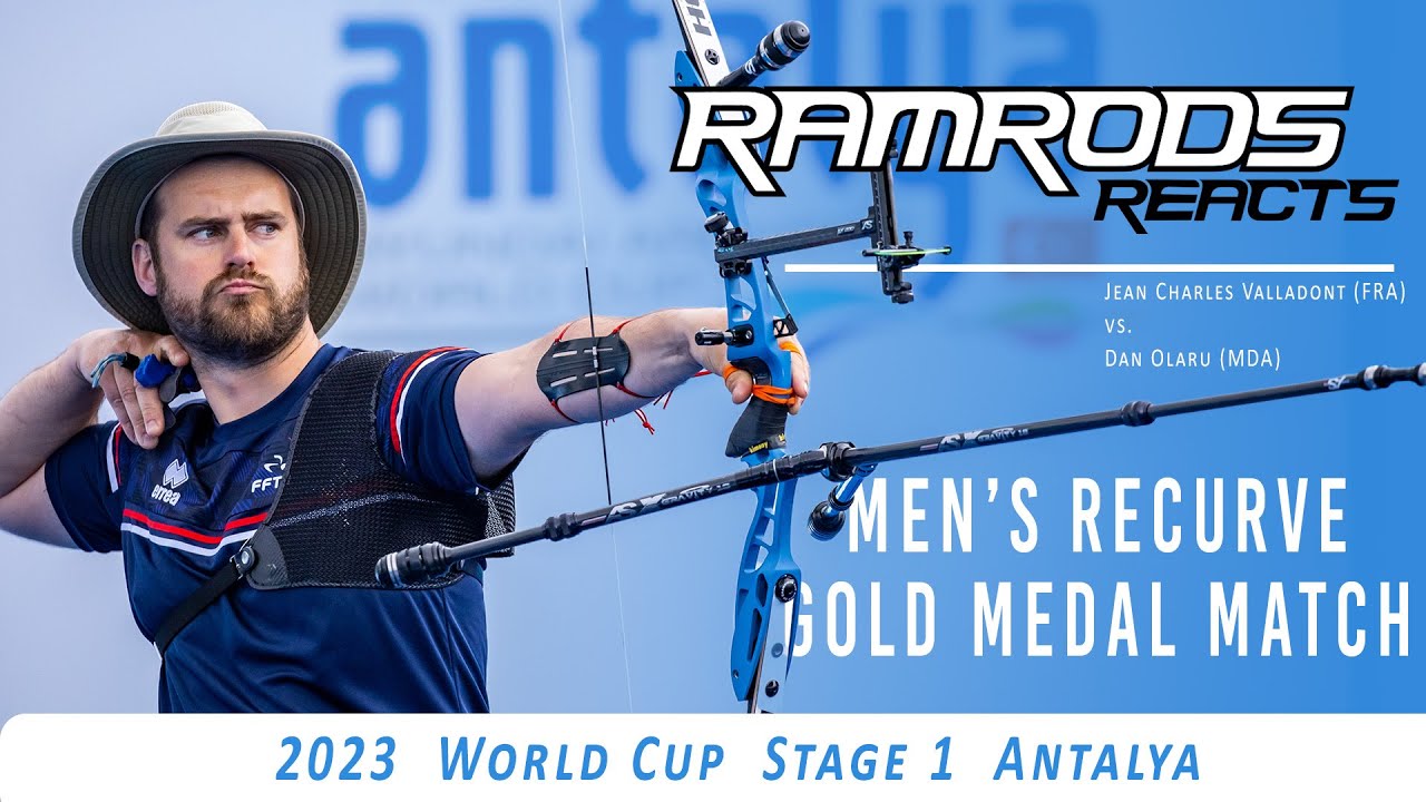 RamRods Reacts! Jean Charles Valladont vs Dan Olaru  Recurve Individual Gold 2023 Antalya World Cup