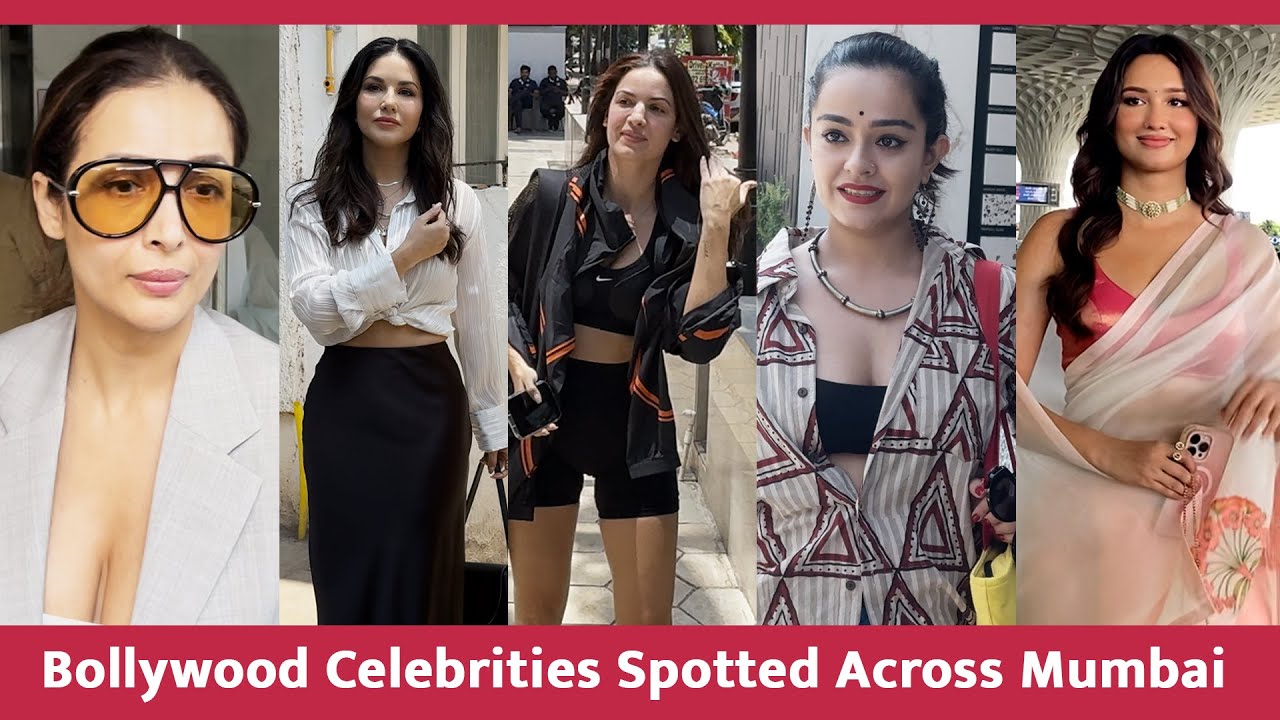 Bollywood Celebrities Spotted Across Mumbai | Malaika, Virat-Anushka, Sunny Leone & More!